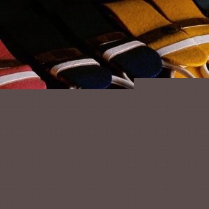 Traditional Albert Thurston Boxcloth Braces (Suspenders) with Handsewn Goatskin Runners