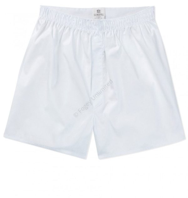 Sunspel Traditional Classic Cotton Boxer Shorts Fogey Unlimited