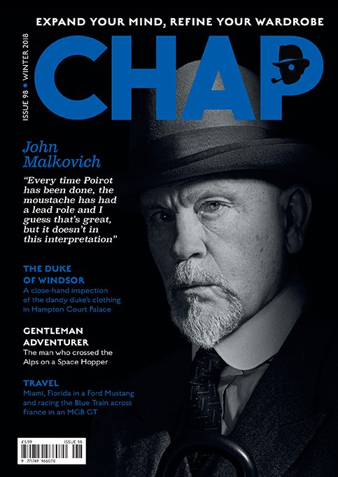 The Chap Magazine. No 98 Winter 2018 John Malkovich