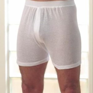High Cross Kool Knit Cellular Cotton TRUNKS. Traditional full cut