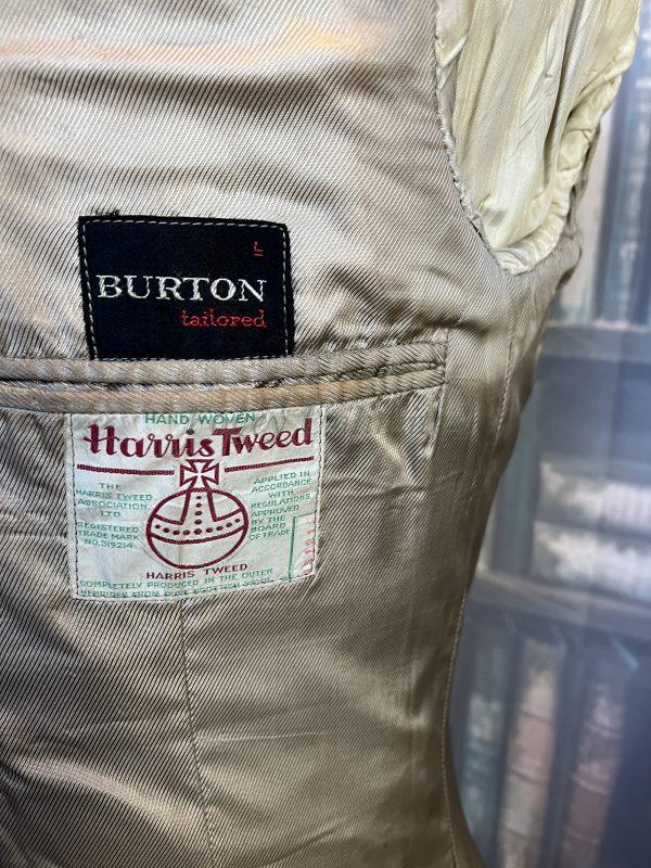 Vintage Burton Tweed Hacking Jacket 40"R /102cm Chest (Ref:Burt40) - Image 3