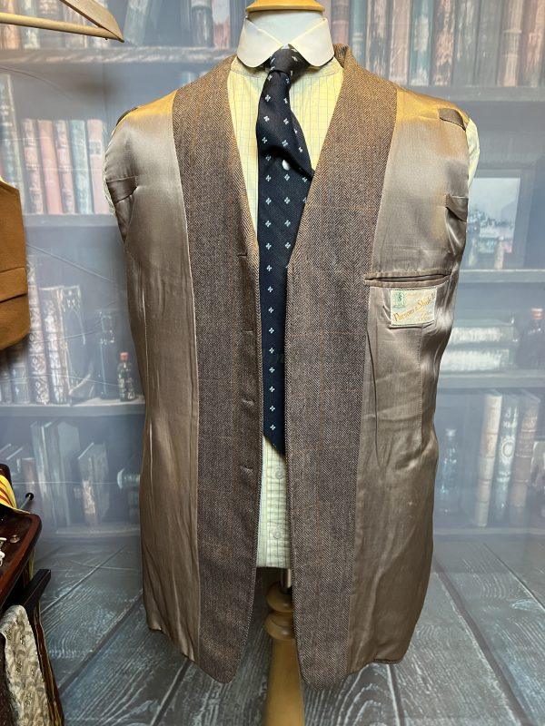 Vintage Bespoke 1964 Parsons of Yeovil Tweed Hacking Jacket 40"L /102cm Chest (ParY) - Image 3
