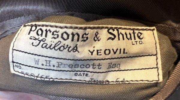 Vintage Bespoke 1964 Parsons of Yeovil Tweed Hacking Jacket 40"L /102cm Chest (ParY) - Image 11