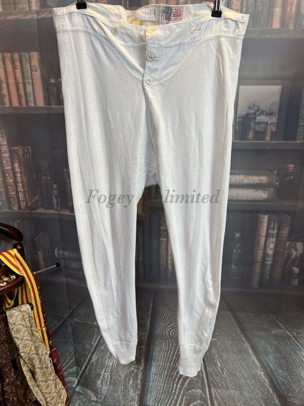 Vintage Long Johns Brace Tapes, Yoke front. German Waist 37"/94cm  (Ref: Acla) - Image 5