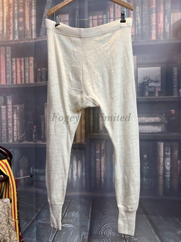 Vintage Long Johns Brace Tapes, Yoke front. German Waist 36"/92cm  (Ref: MMWool) - Image 4