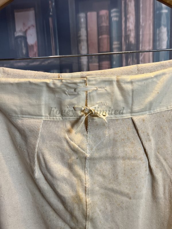 Vintage Long Johns Brace Tapes, Yoke front.Waist 35"/89cm  (Ref: FNDC) - Image 4