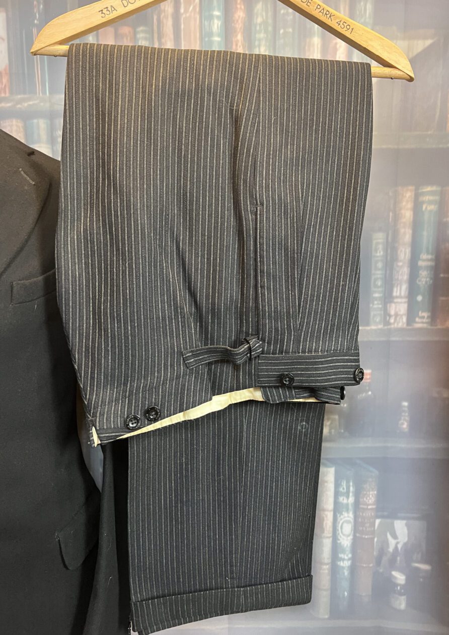 Vintage Bespoke Stroller / Formal wear Suit Dated 1928 38C/32W/33L (Ref ...