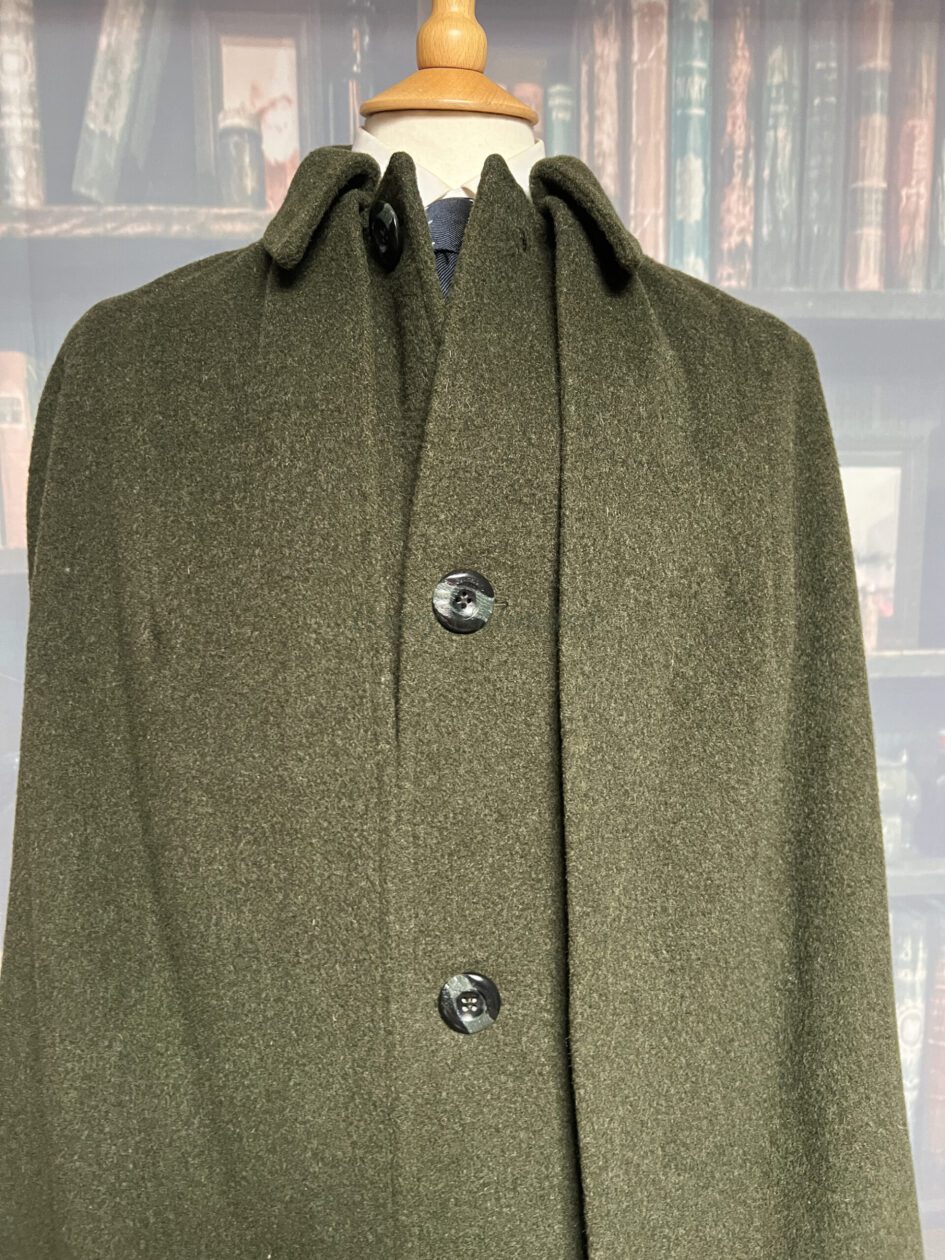 Vintage Gentleman's Inverness Cape or Ulster Cape by Weyrer Austria. up ...