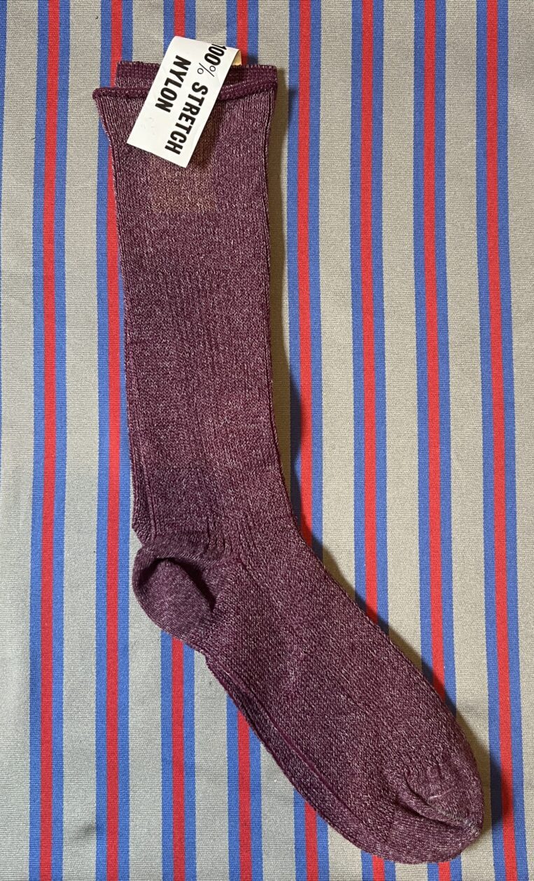 Vintage Gentlemans Nylon Socks. Size 6-8