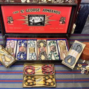 Vintage St George Eton Elasticated ARMBANDS /Garters for your shirt sleeves