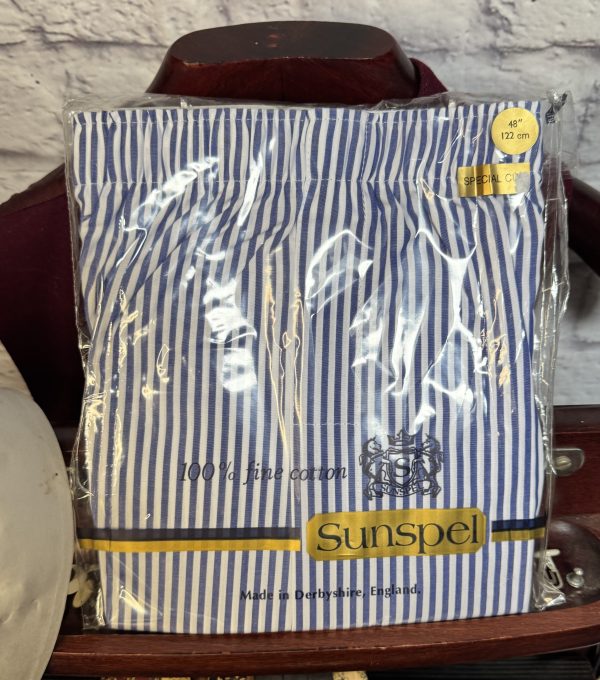 Vintage Sunspel Special Cut Striped Traditional Boxer Shorts New in packet Waist 48" - Image 5