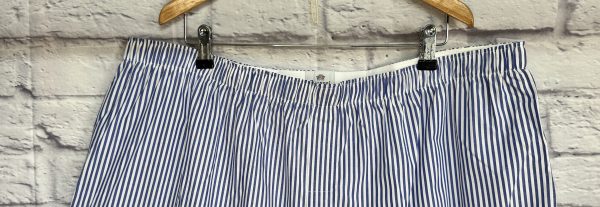 Vintage Sunspel Special Cut Striped Traditional Boxer Shorts New in packet Waist 48" - Image 2