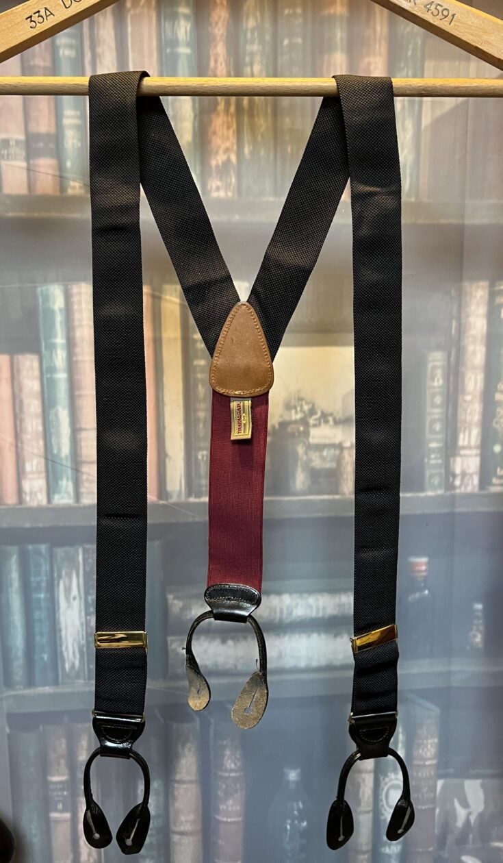Vintage Trafalgar Moire Barathea Formal Braces/Suspenders. As worn by James  Bond !! - Fogey Unlimited