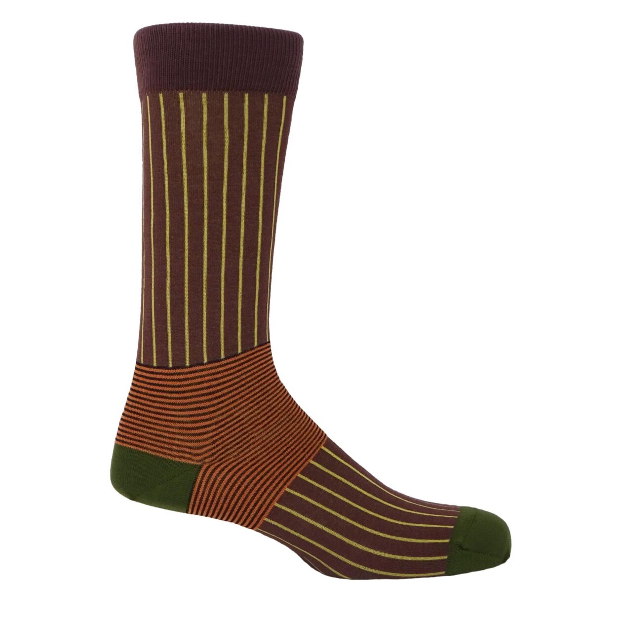 Peper Harow. Highest Quality socks. Traditional and Modern. Oxford Stripe