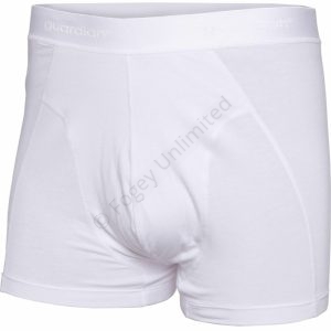 Guardian Mens Bodyfit Trunk PURE WHITE 96% Cotton, 4% Elastane
