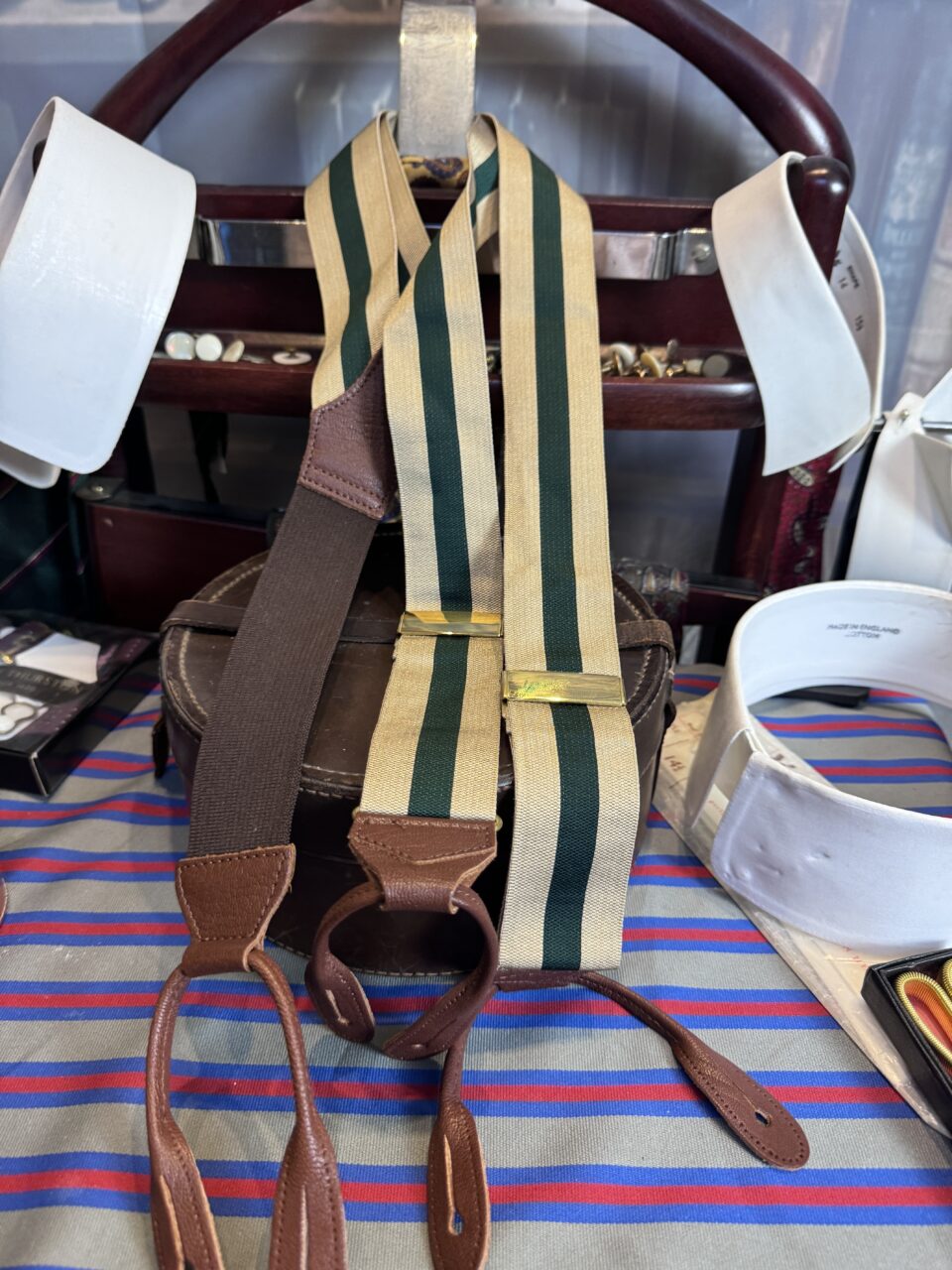 Pre-Loved Albert Thurston Barathea woven Braces/Suspenders