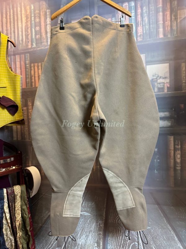 Vintage Bespoke Breeches Jodhpurs. High waist, Heavyweight. 32"/81Waist. (Ref:JSTB32) - Image 6