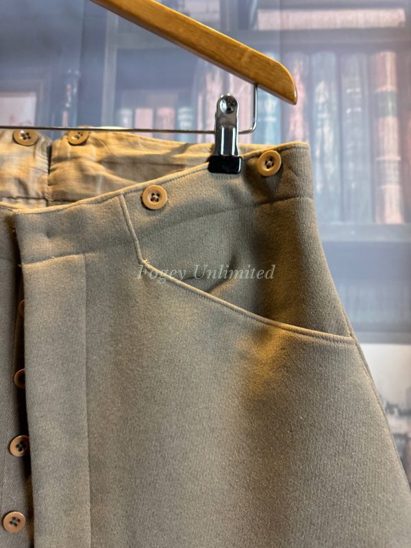 Vintage Bespoke Breeches Jodhpurs. High waist, Heavyweight. 32"/81Waist. (Ref:JSTB32) - Image 7