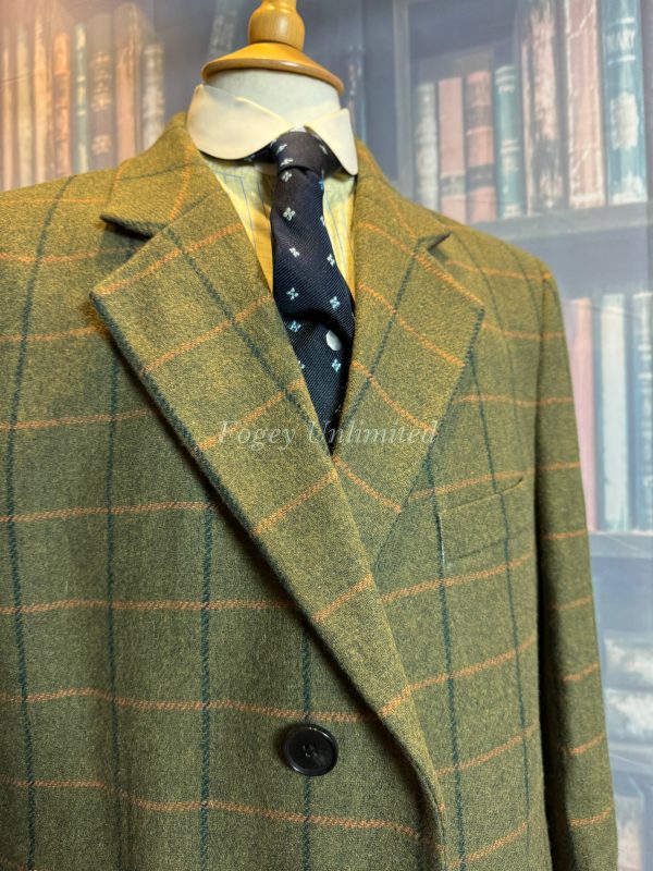 Samuel Windsor Men’s Classic 100% Wool Heritage Tweed Long Coat. Wicken 42 Chest NWT - Image 8