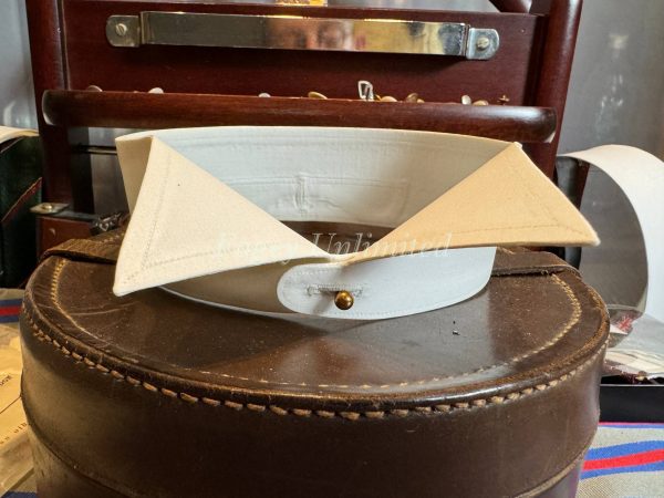 Brand New Old store Starched Stiff Detachable WING Collar Size 15"and 2" Deep (Polar) - Image 3