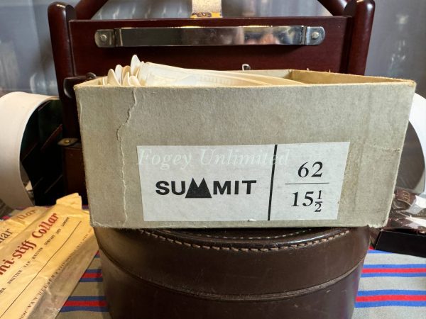 Brand New Old store Starched Stiff Detachable Summit City Collar Size 15 1/2" - Image 8