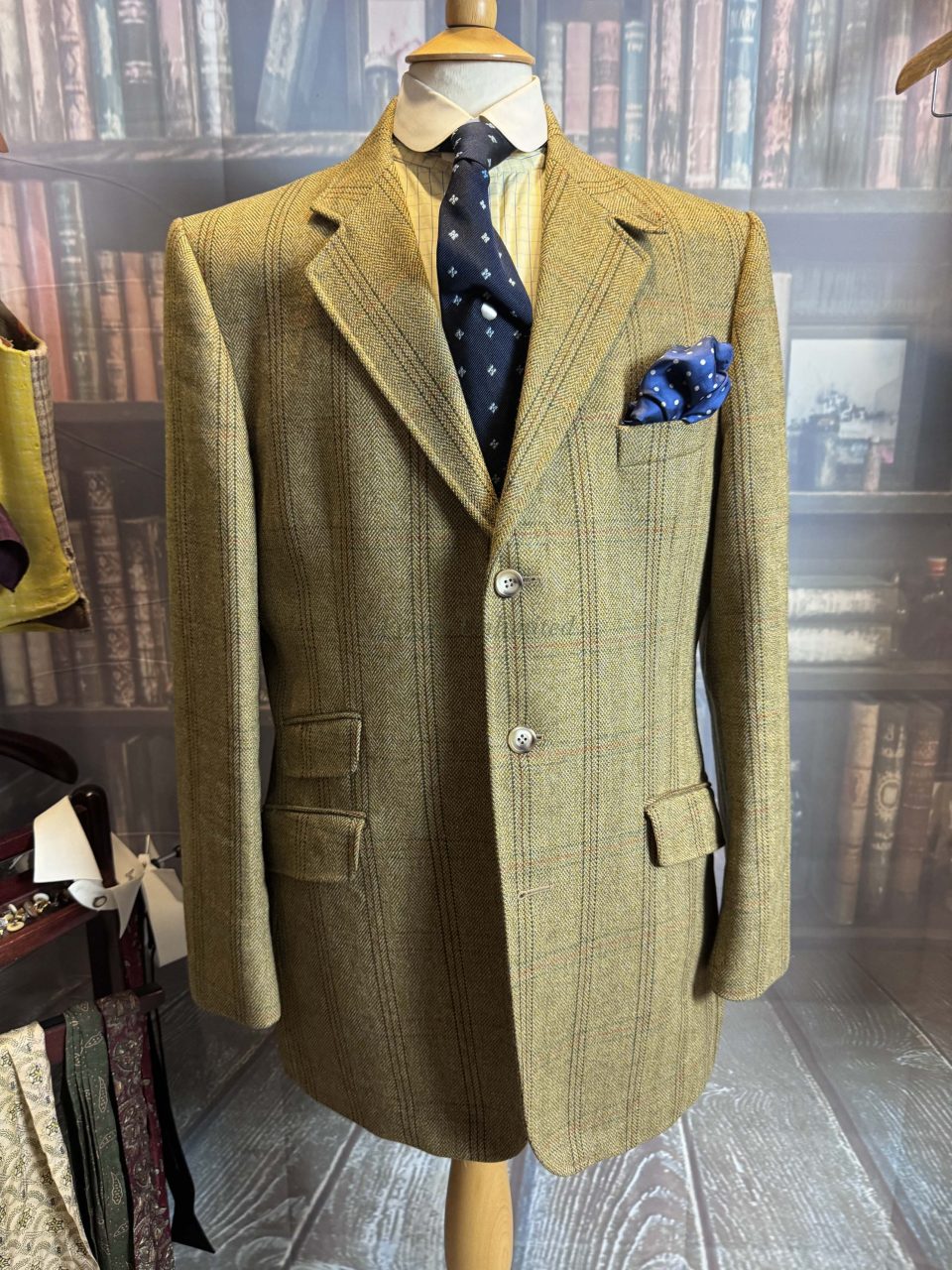 Wonderful Alexandre Savile Row Tweed Jacket 42″/107cm Chest. (Ref:ALT42)