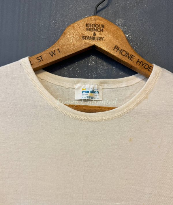 Vintage Old Store Stock Undershirt Round Neck Short Sleeve. Various Sizes (Ref:RNSS) - Image 3