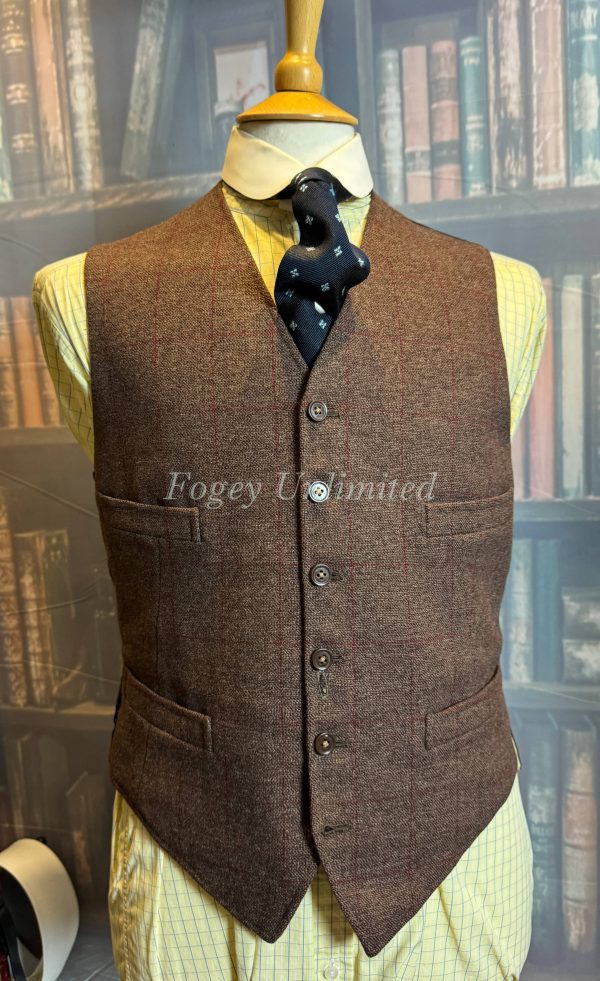 Vintage Bespoke 3 Piece Tweed Suit. Heavyweight  38"Chest /35"Waist (Ref:MHTS) - Image 14