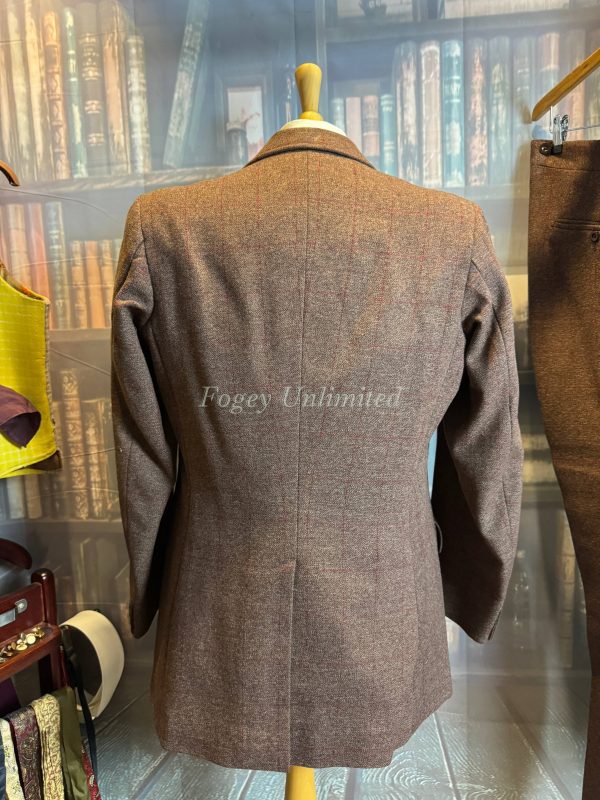 Vintage Bespoke 3 Piece Tweed Suit. Heavyweight  38"Chest /35"Waist (Ref:MHTS) - Image 15
