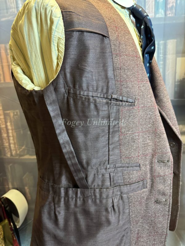 Vintage Bespoke 3 Piece Tweed Suit. Heavyweight  38"Chest /35"Waist (Ref:MHTS) - Image 7