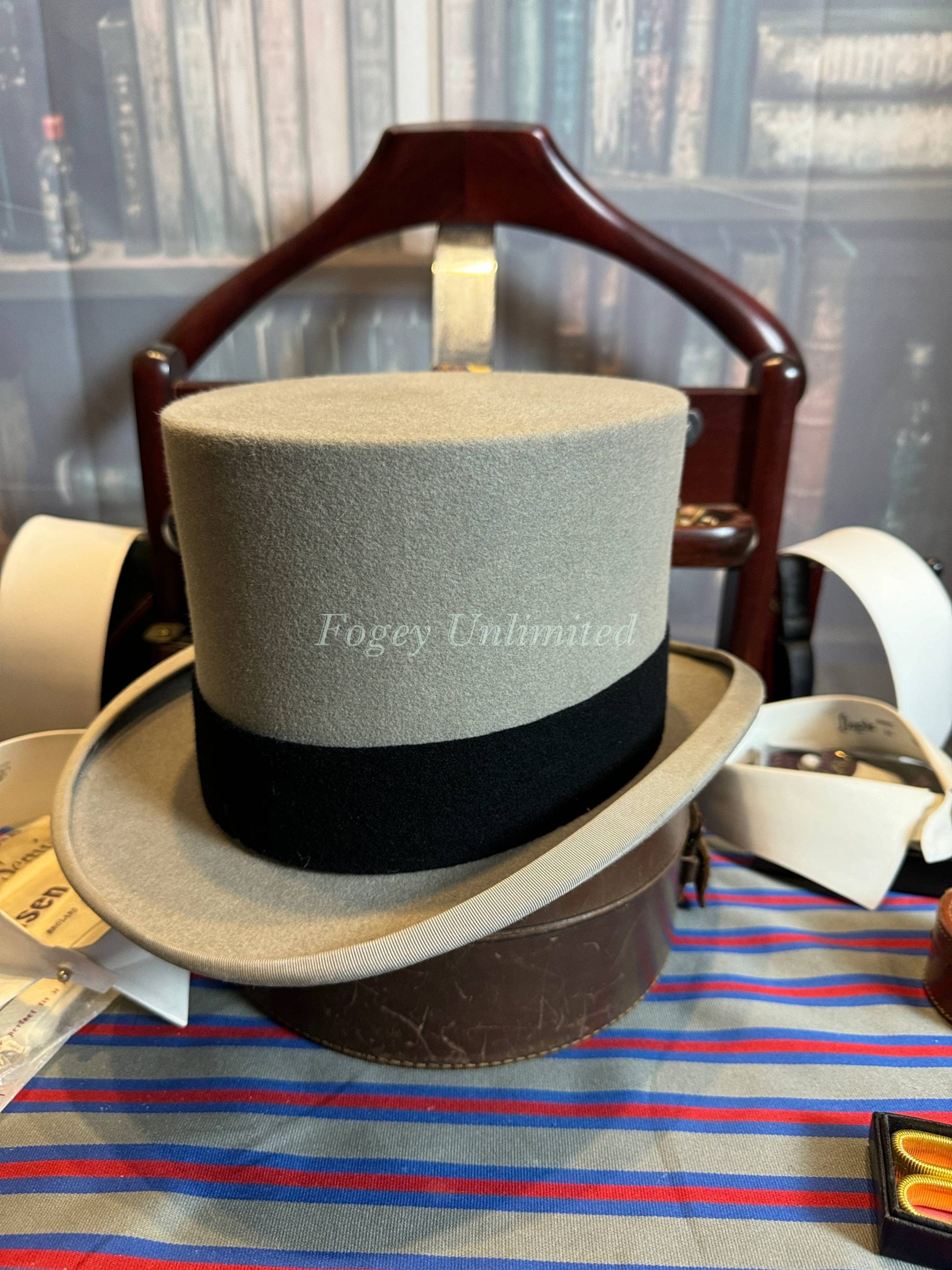 Vintage Top Hat by Austin Reed Size 6 7/8 (55cm) (Ref:ARTH55)