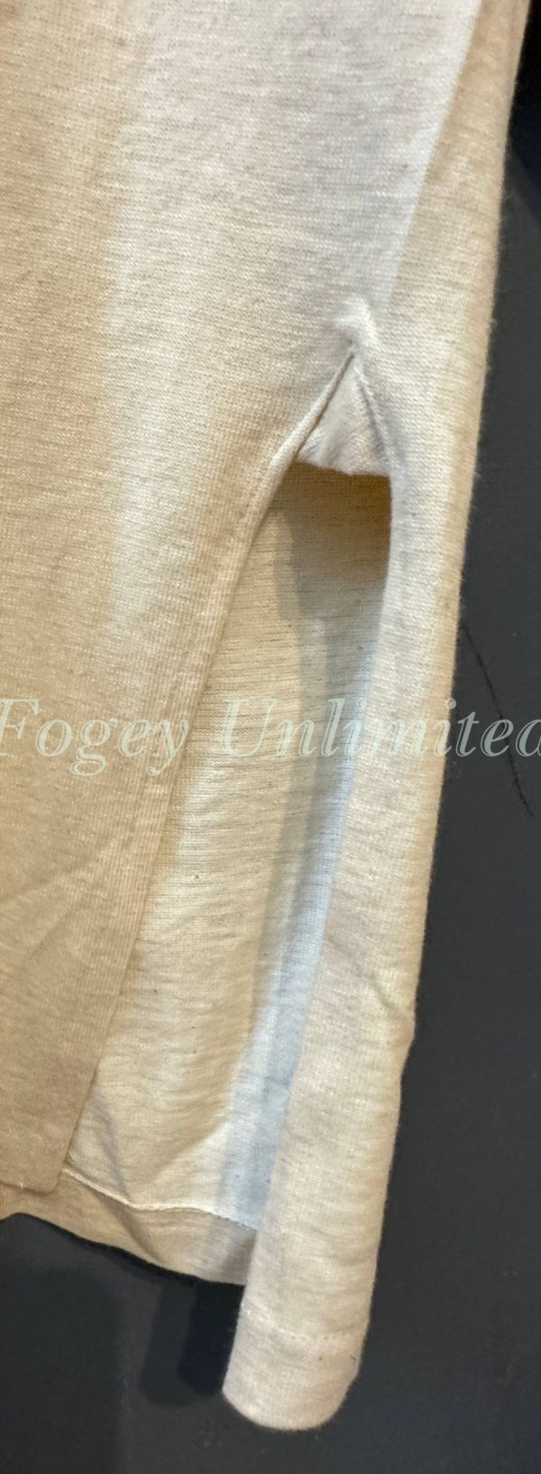Maco Vintage German Heavyweight Long Sleeve Shirt/Undershirt. Contrast Bib Front 17"/43cm  Neck (Ref Maco43) - Image 15