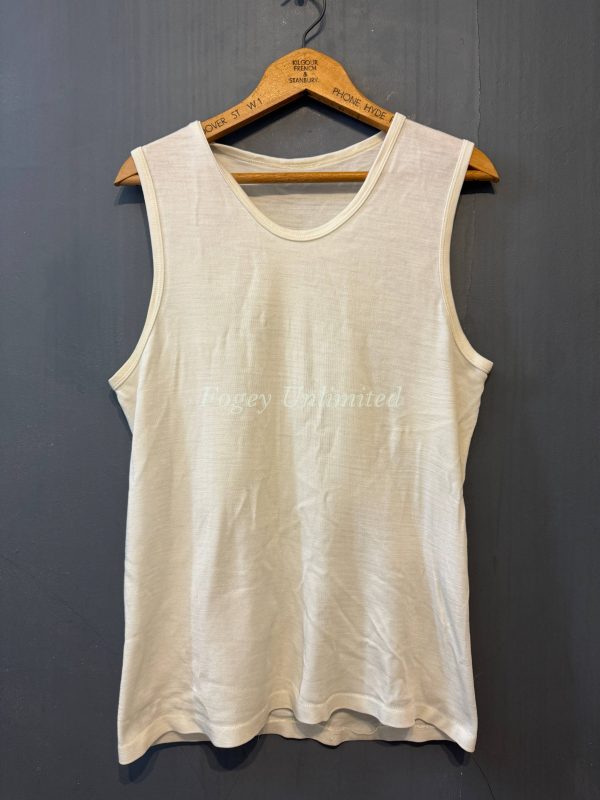 Vintage Invicta Wool undershirt vest. Size Medium Chest 40"