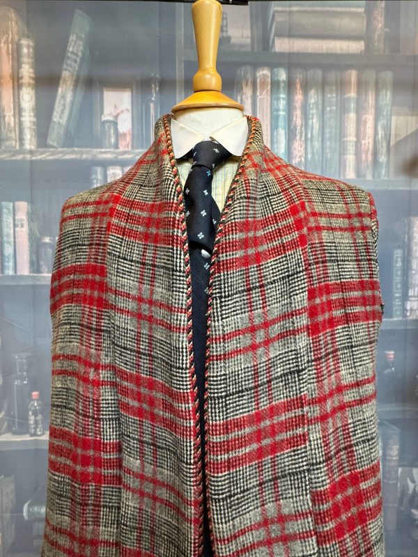 Wonderful Vintage Dressing Gown. Wool. Size Large  approx 40"/102cm Chest (Ref:DGG40) - Image 15