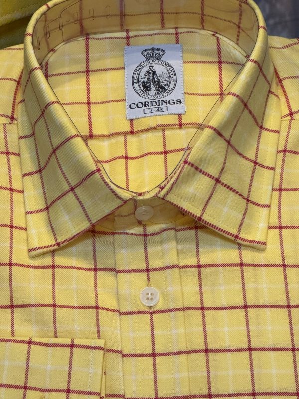 Cordings of Piccadilly Tattersall Check Shirt. Neck 17"/43cm. NWT - Image 3