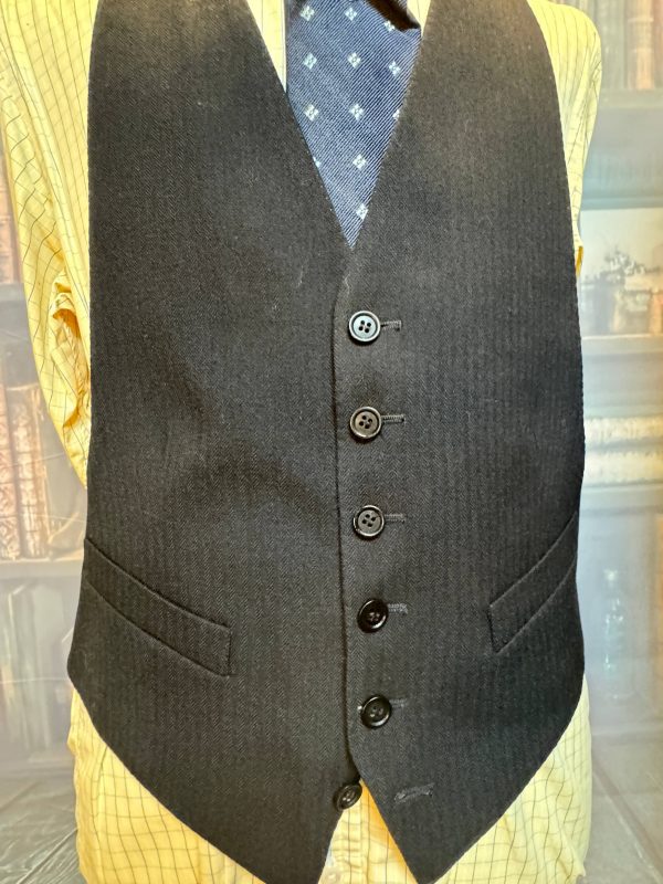 Vintage Moss Bros. Stroller / Formal wear Suit Tailcoat 2 Waistcoats  42C/40W/31L (Ref: MOSSTC) - Image 18