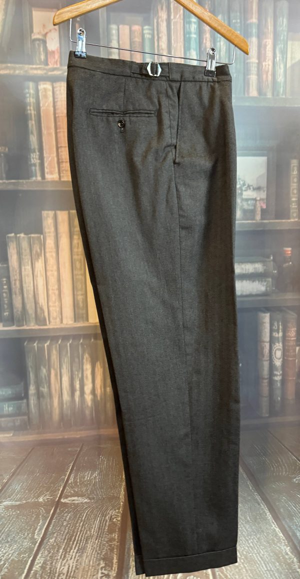 Medium weight Hackett Single Breasted Dark Grey 2 Piece Suit 38C/32W/30L (Ref: HKGR38) - Image 9