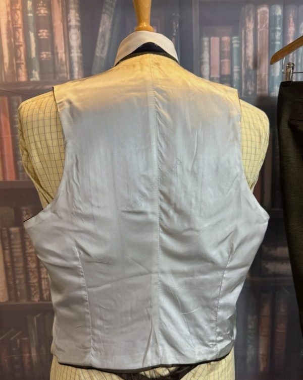 Vintage 3 Piece Thornproof Tweed Suit Chest 38"/97cm. Waist 32"/81cm. (Ref:PKME3) - Image 10