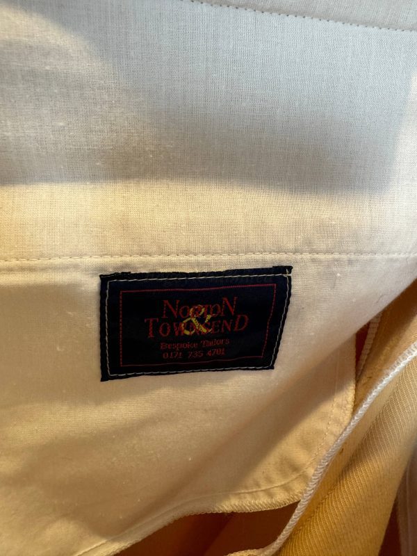 Vintage Norton & TownsendBespoke Traditional Gentleman's Cavalry Twill Trousers 38"/99cm waist. Leg: 31"/79cm (Ref:NTCT) - Image 8