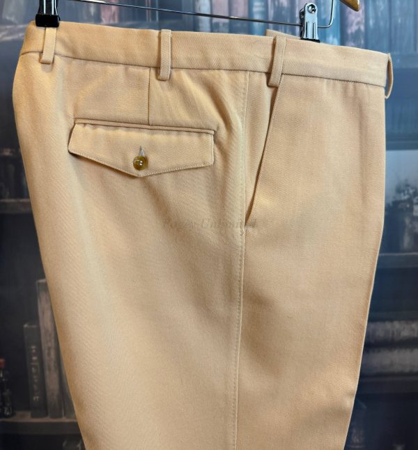 Vintage Norton & TownsendBespoke Traditional Gentleman's Cavalry Twill Trousers 38"/99cm waist. Leg: 31"/79cm (Ref:NTCT) - Image 4