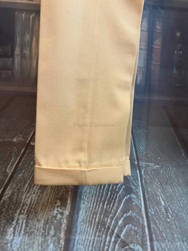 Vintage Norton & TownsendBespoke Traditional Gentleman's Cavalry Twill Trousers 38"/99cm waist. Leg: 31"/79cm (Ref:NTCT) - Image 3