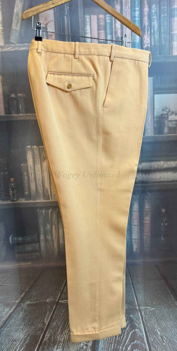 Vintage Norton & TownsendBespoke Traditional Gentleman's Cavalry Twill Trousers 38"/99cm waist. Leg: 31"/79cm (Ref:NTCT)