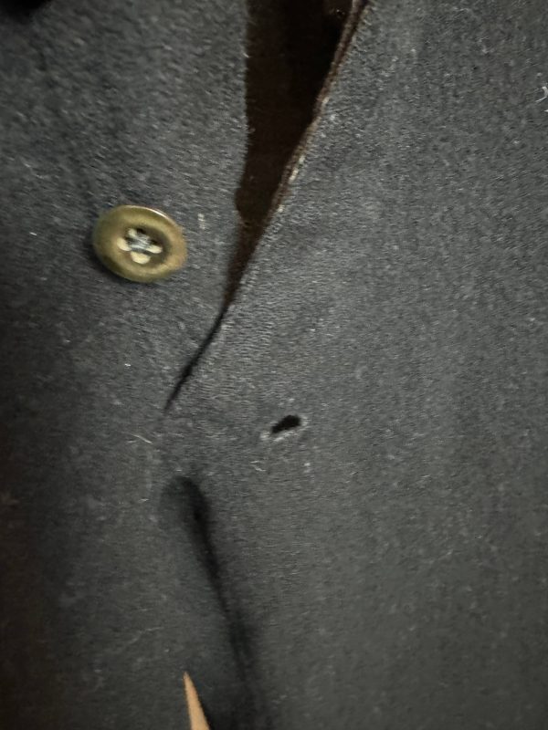 Vintage Bespoke Formal Trousers Black heavyweight   29"/74cm waist Leg: 27"/68cm  (Ref: SAT29) - Image 6
