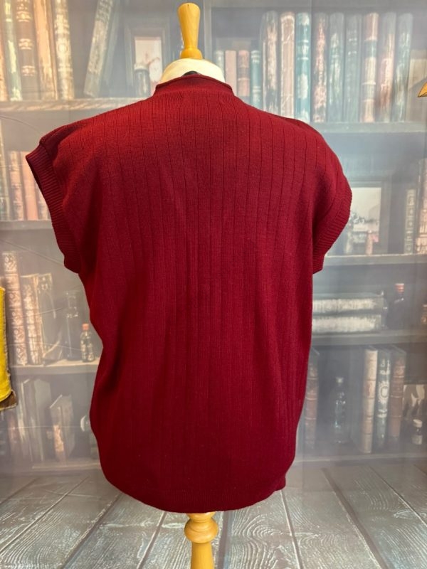 Heavy Knitted Wool Sleeveless Waistcoat/Cardigan/Vest 42" Chest (Ref:DSH42) - Image 5