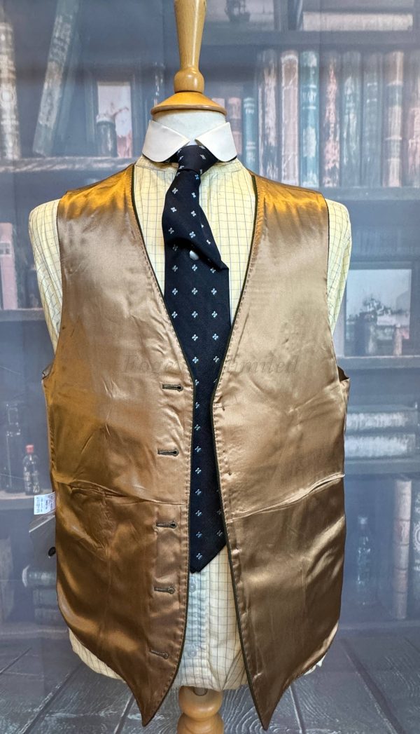Vintage Wool Doeskin Waistcoat/Vest 44"/112cm Chest Gurteen (GRT44) - Image 6