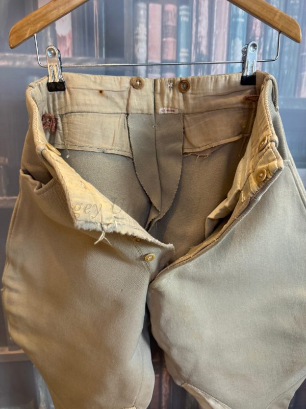 Vintage Bespoke Elephant Ear Heavyweight Breeches Jodhpurs.28"/71cm waist (Ref:Archer) - Image 5