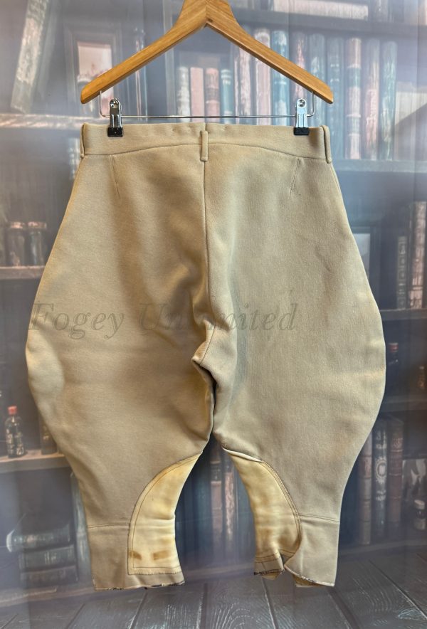 Vintage Bespoke Elephant Ear Heavyweight Breeches Jodhpurs.28"/71cm waist (Ref:Archer) - Image 6