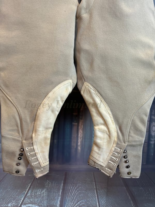 Vintage Bespoke Elephant Ear Heavyweight Breeches Jodhpurs.28"/71cm waist (Ref:Archer) - Image 8