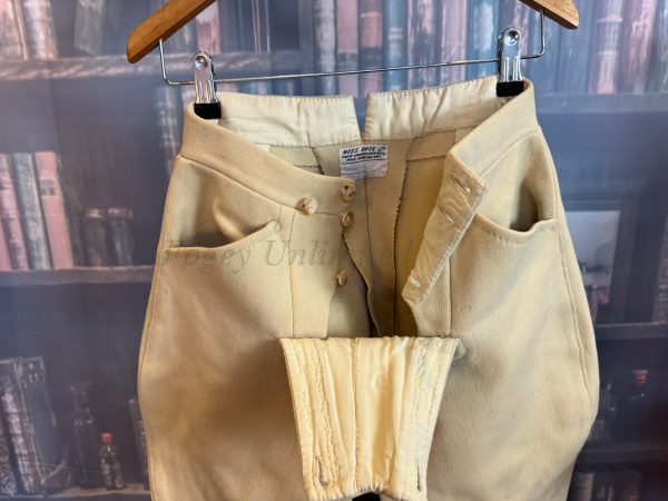 Vintage Bespoke Elephant Ear Heavyweight Breeches Jodhpurs.29"/74cm waist (Ref:Moss29) - Image 10
