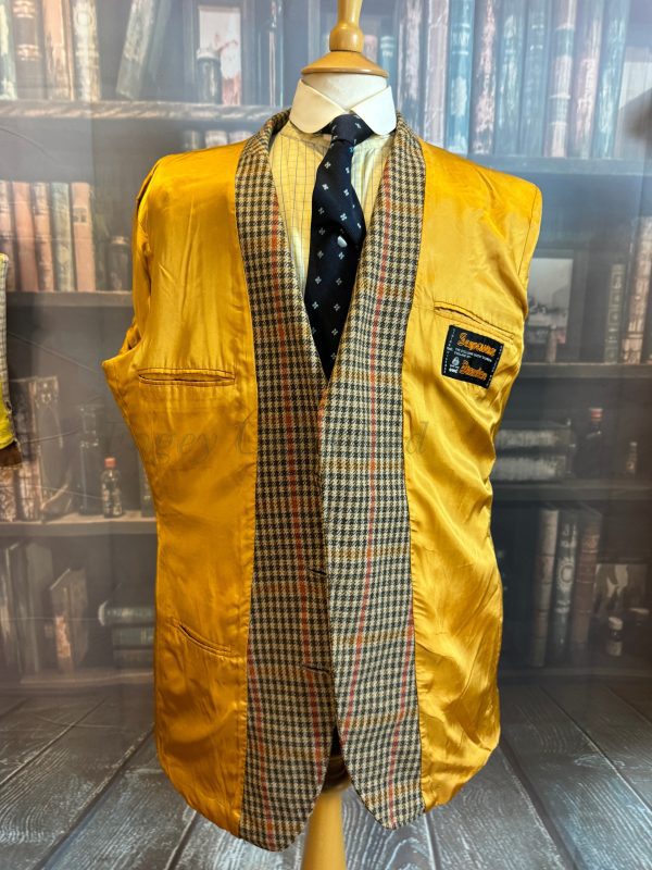 Vintage Heavyweight "Essex" Belted Norfolk Style Tweed Jacket by  Bladen 44"L /112cm Chest (Ref:Essex44) - Image 11